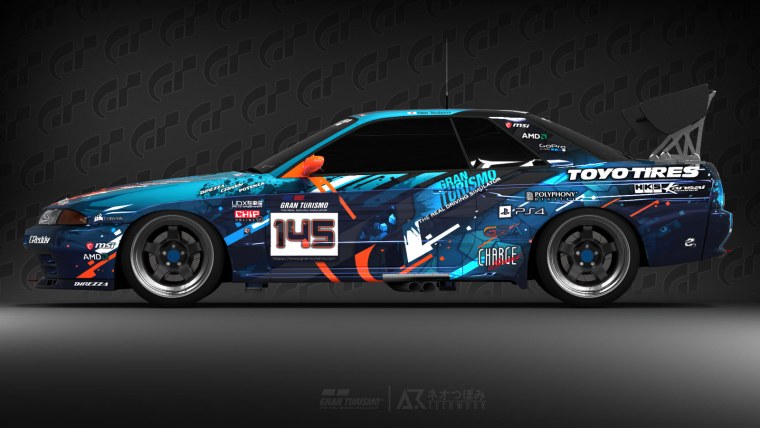 Nissan r32 Drift livery