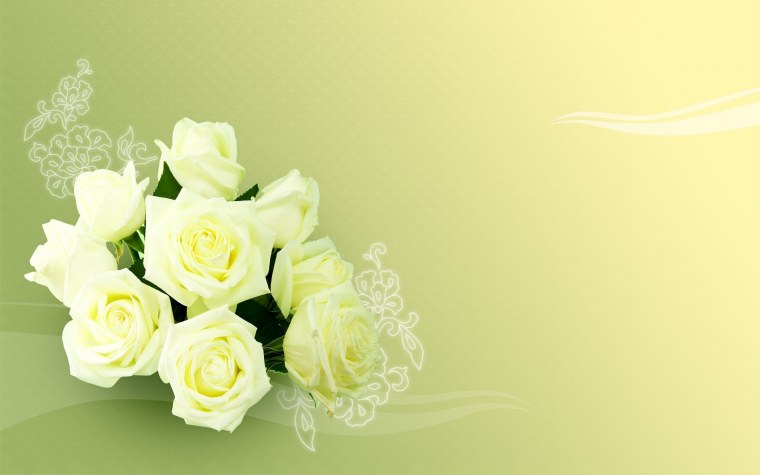 Фон с цветами