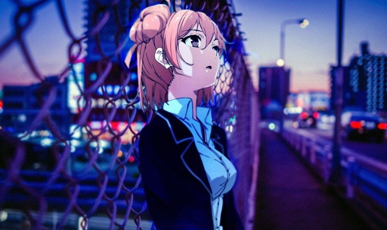 Аниме на фоне реальности