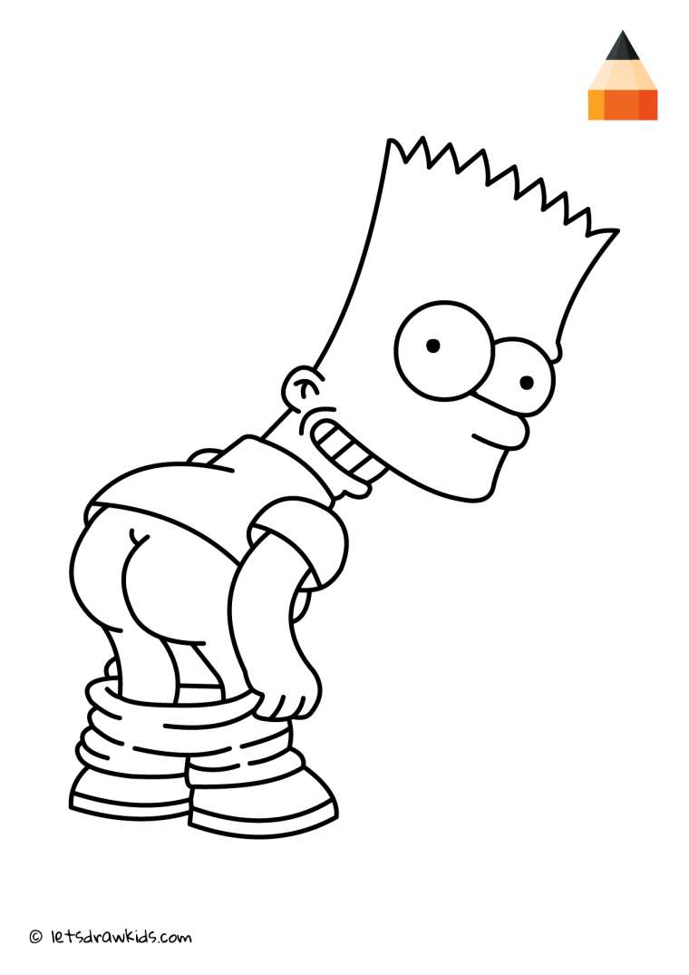 Татуха барт симпсон