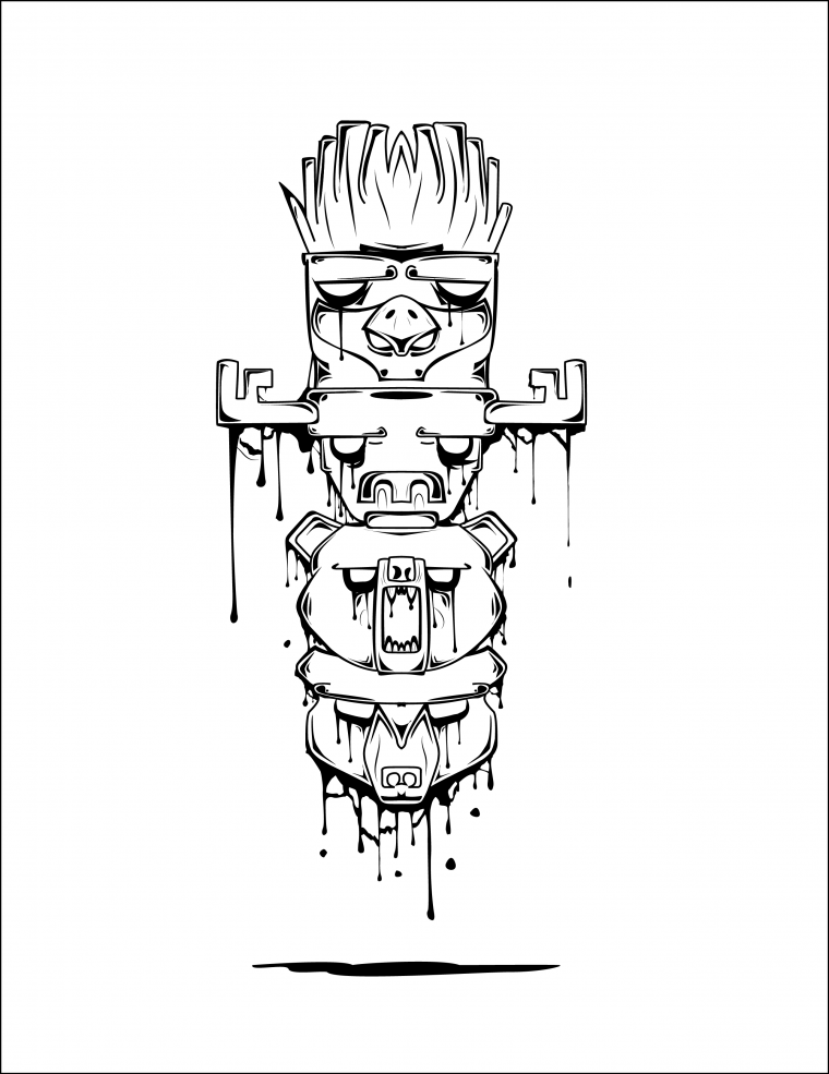 Лёгкие рисунки Барта Симпсона