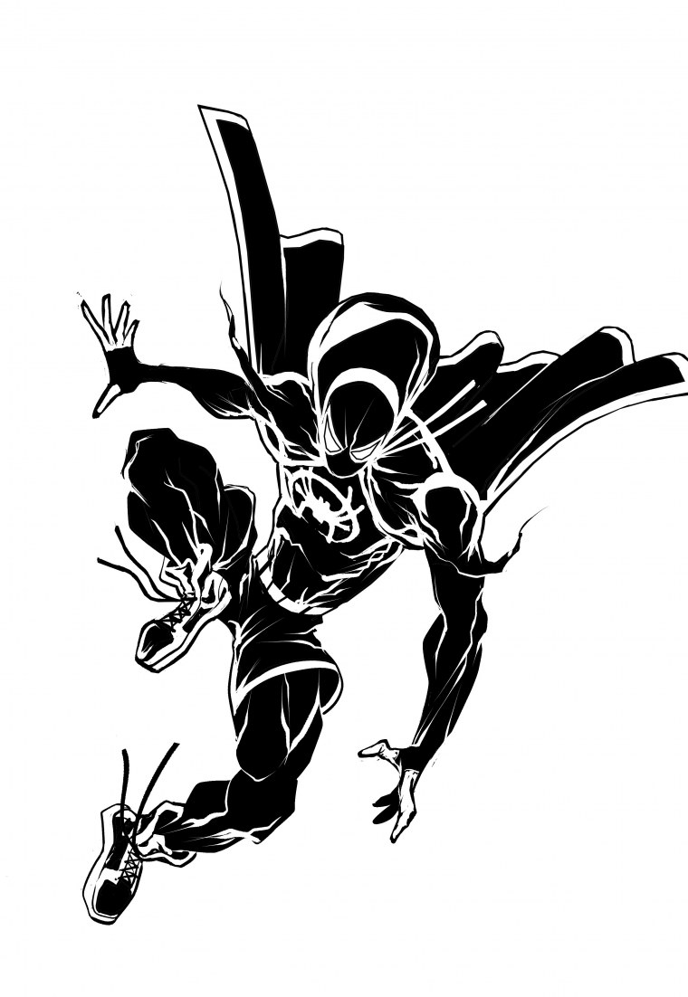 Костюм Майлза Моралеса из комиксов