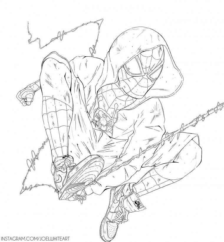 Майлз морализчеловек паук