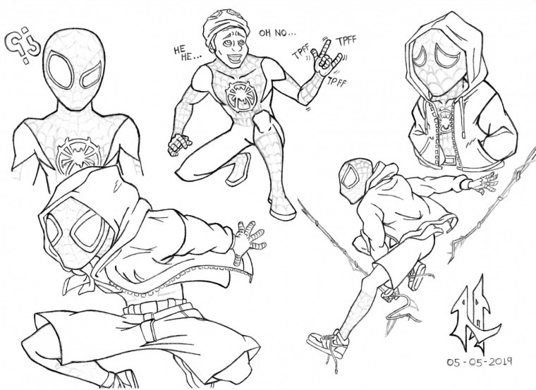 Человек паук Майлз Моралес