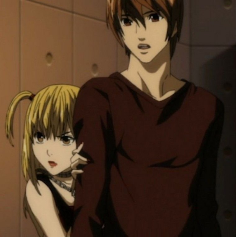 Лайт и Миса Манга