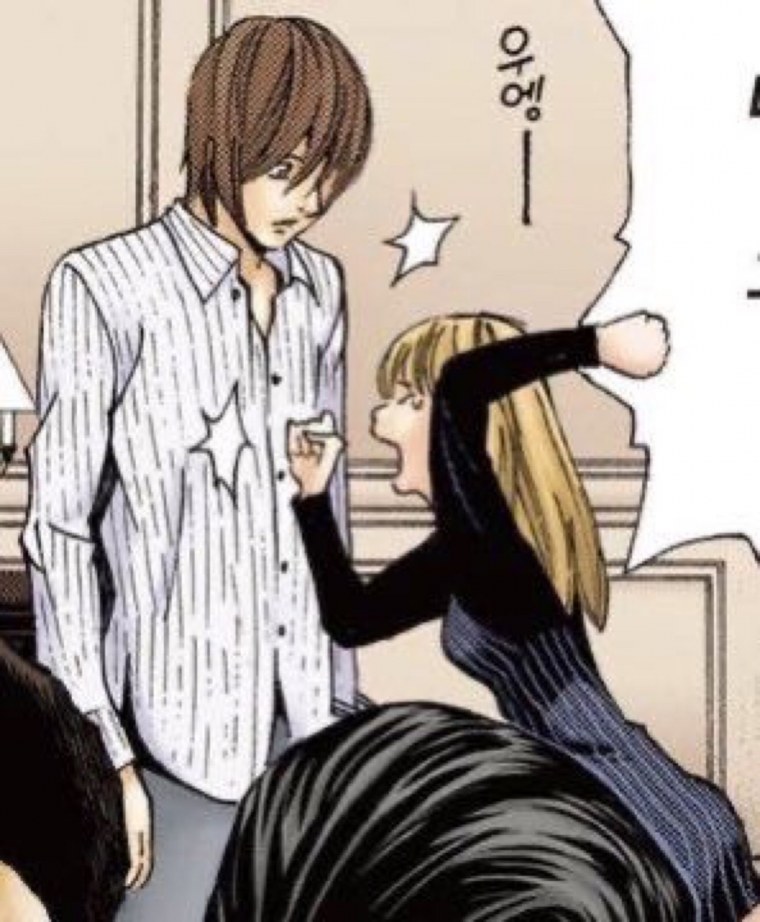 Тетрадь смерти голая комикс