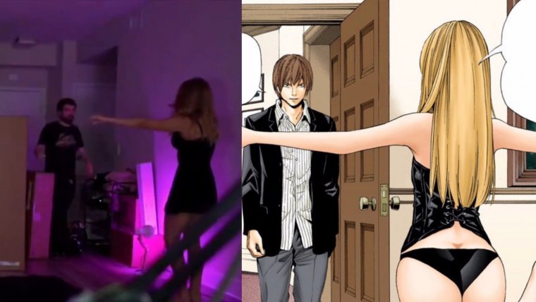 Миса тетрадь смерти в полный рост