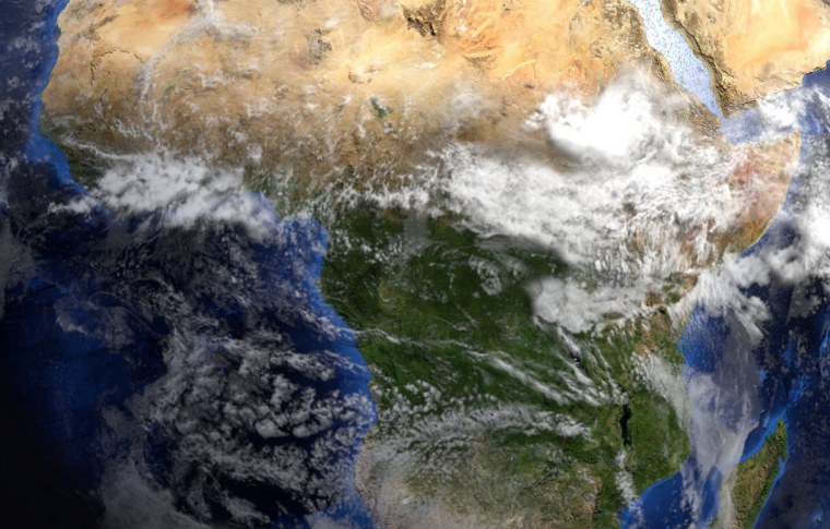 Физическая карта мира