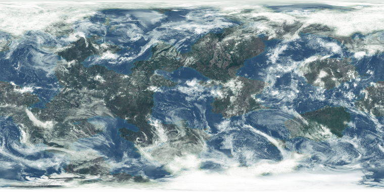 Текстура земного шара