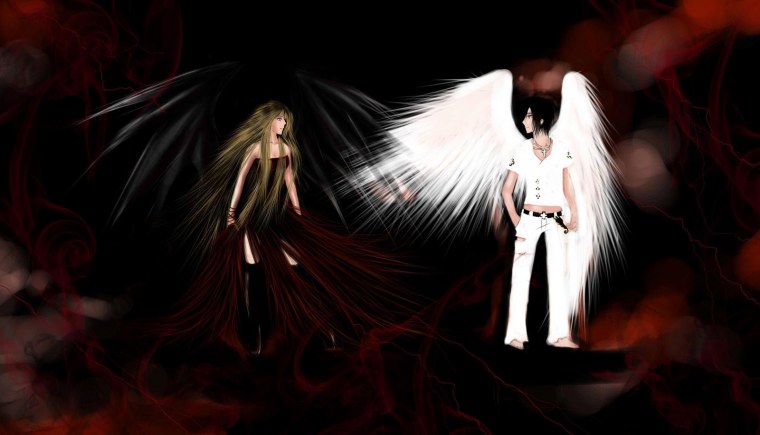 Полукровка полудемон полуангел