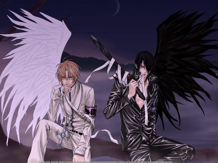 Аниме ангел и демон яой