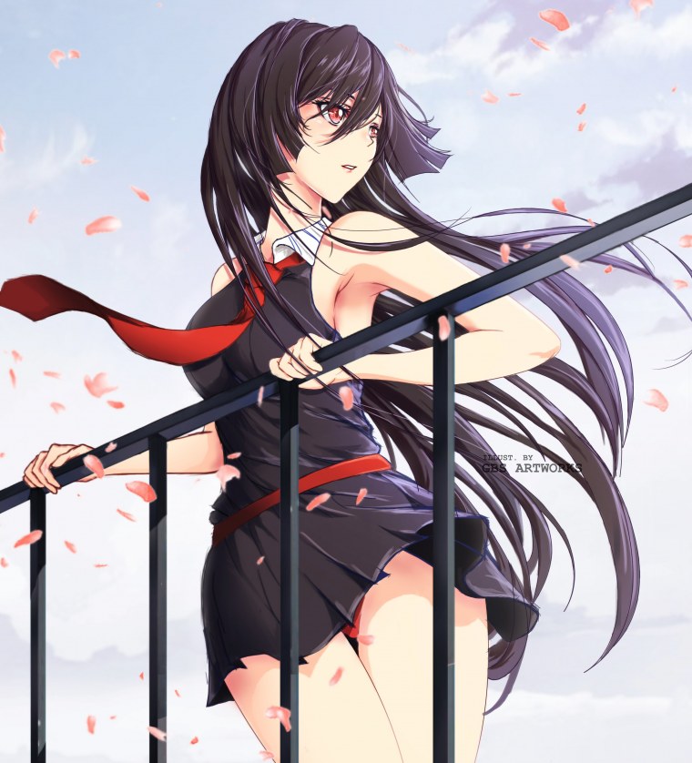 Аниме девушка убийца