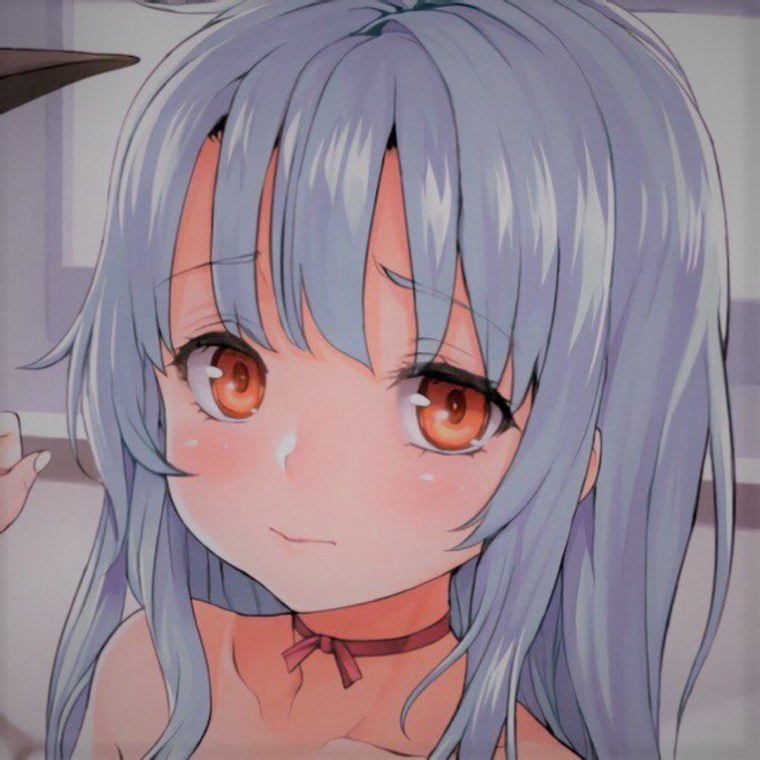 Аниме лица в полосочку