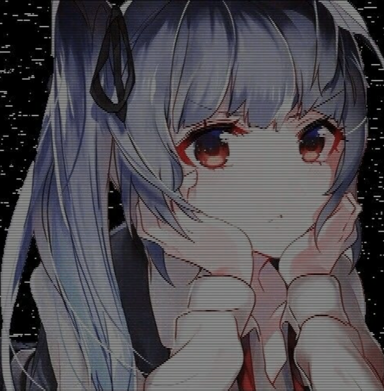 Грустная тян