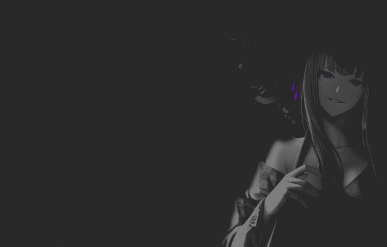 Кучики Рукия темный фон обои