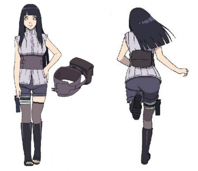 Хината Хьюга бьякуган