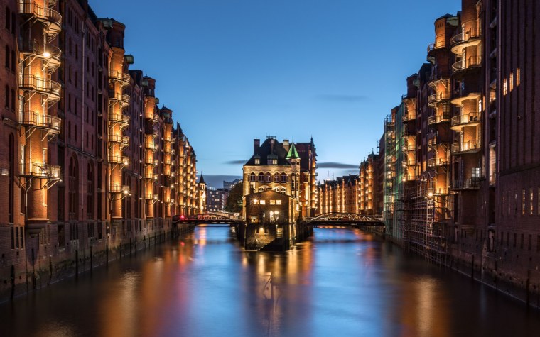 Гамбург Водный город