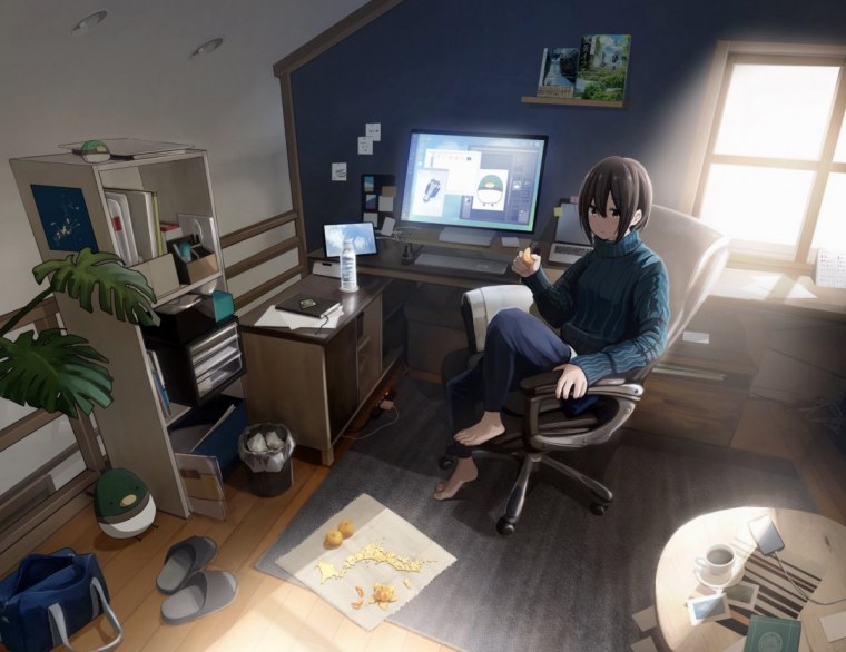 Аниме компьютер