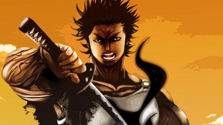 Чёрный Клевер обои на телефон вертикальные