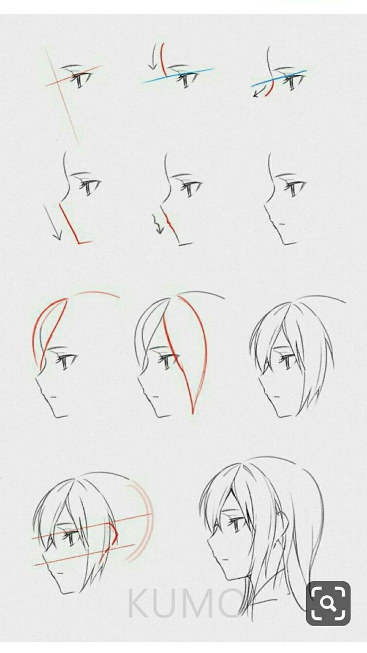 Обучалки по рисованию аниме