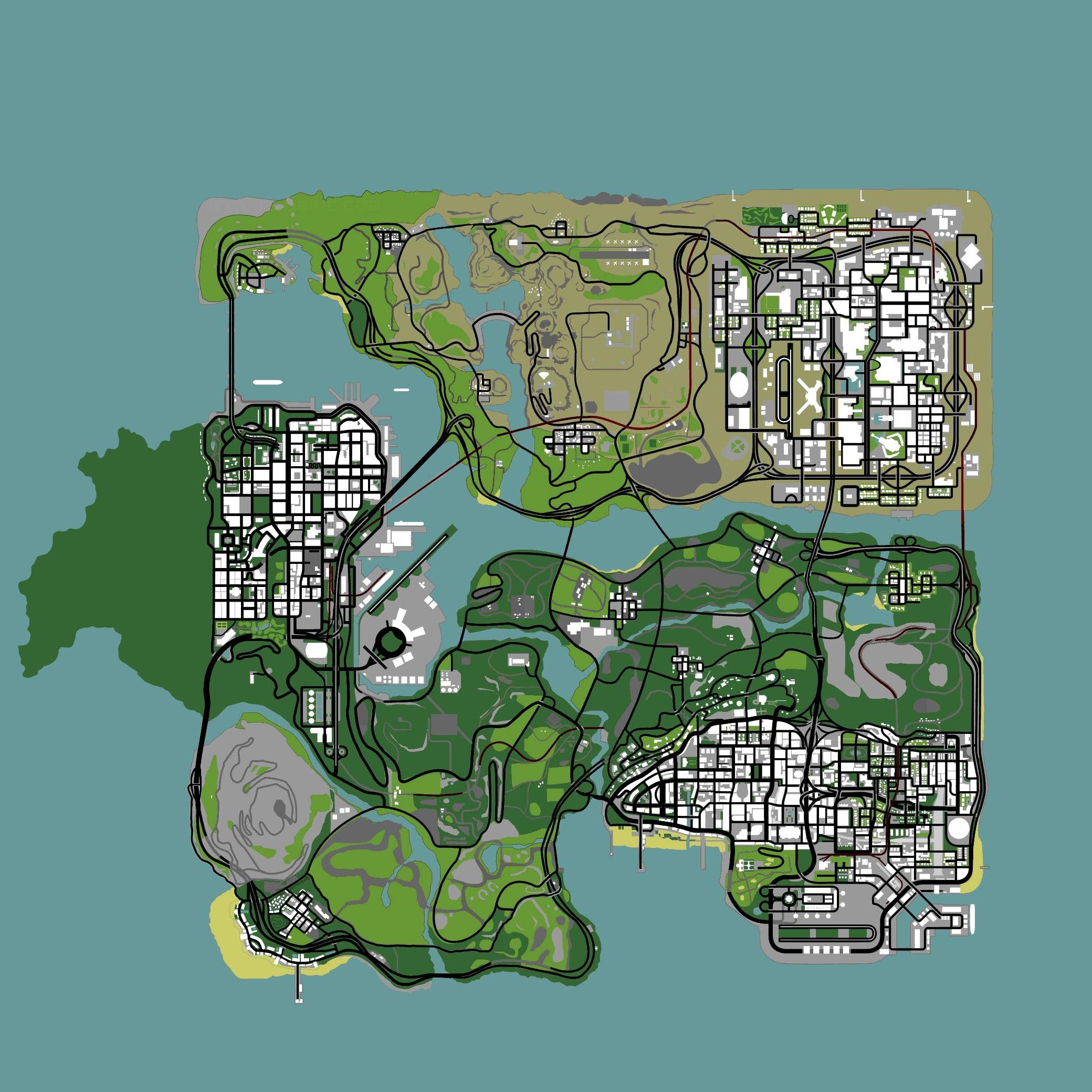 Gta 5 map для gta san andreas фото 117