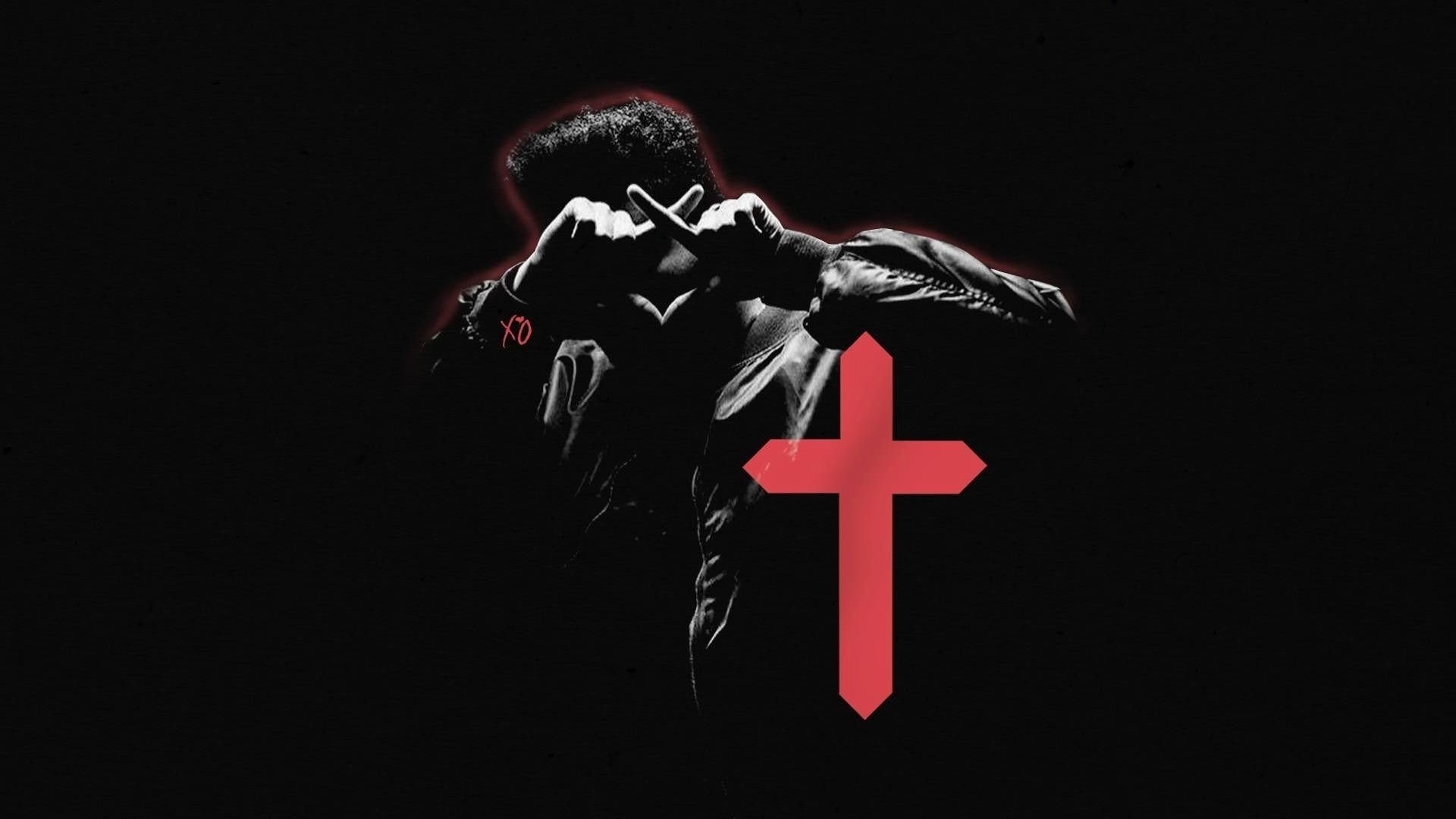 Мир на черном фоне. The Weeknd 1920 1080. Крест the Weeknd. Крест на черном фоне. Крест на темном фоне.