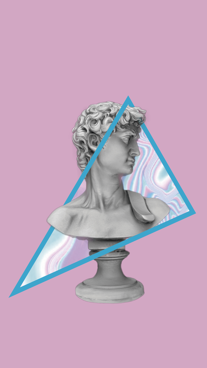 Vaporwave Давид