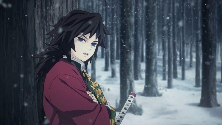 Клинок рассекающий демонов Томиока Гию арт