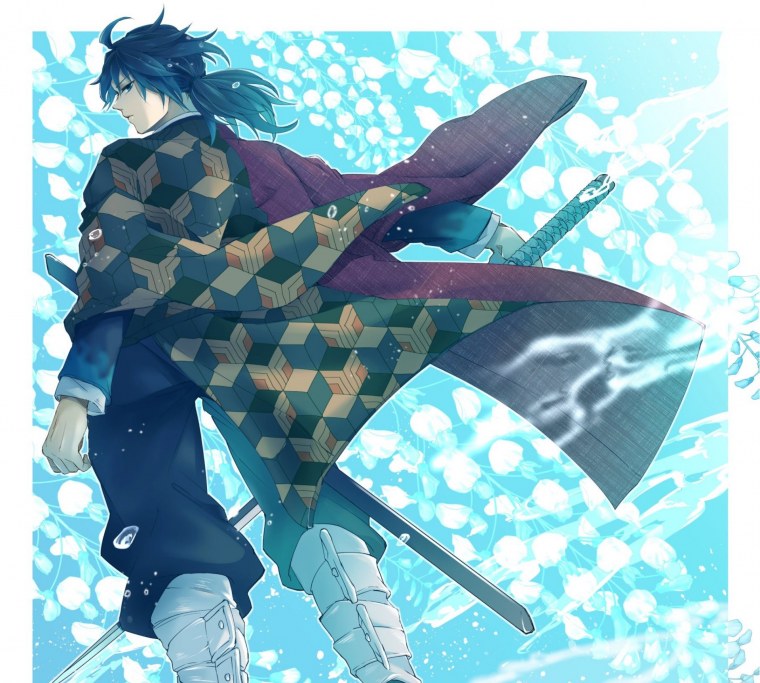 Demon Slayer Томиока и Шинобу