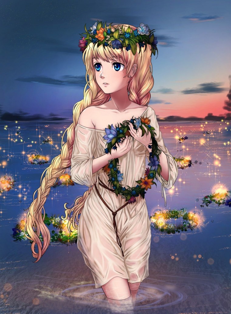 Аниме подсолнух