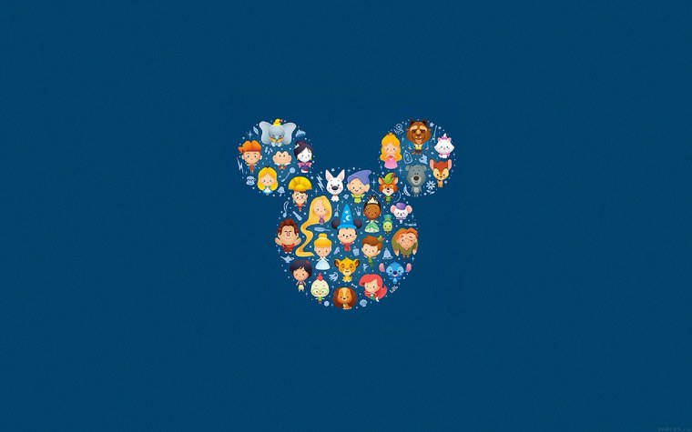 Обои Минимализм Дисней