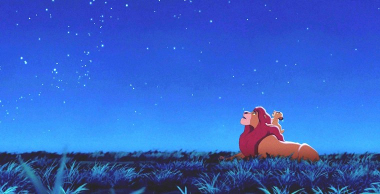 Небо из мультика Дисней