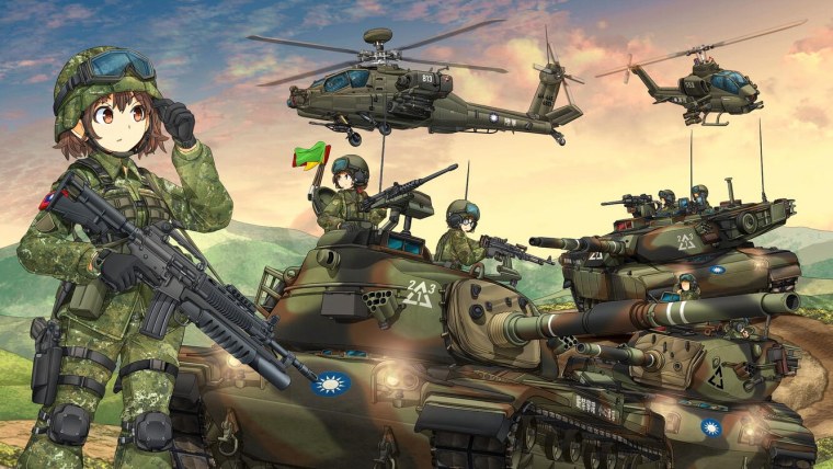 Солдиерс герл аниме