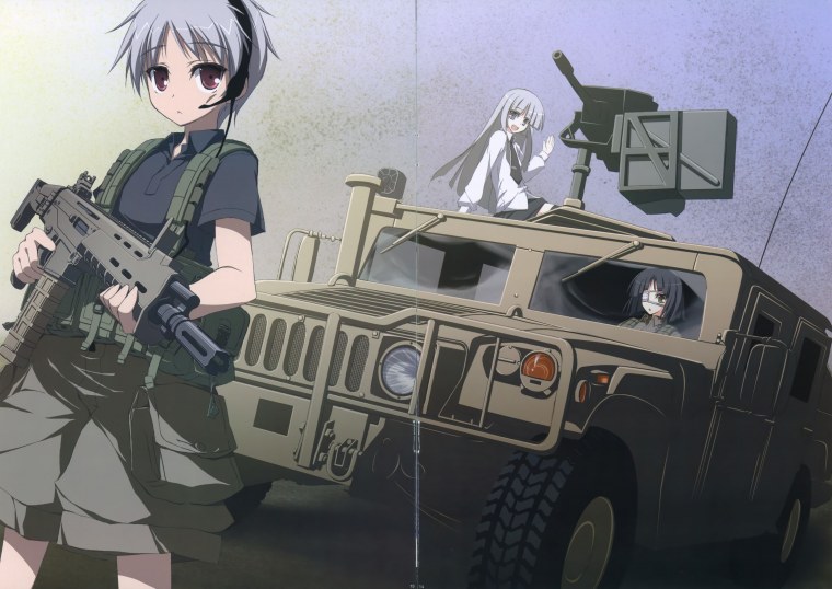 Силы самообороны Японии аниме