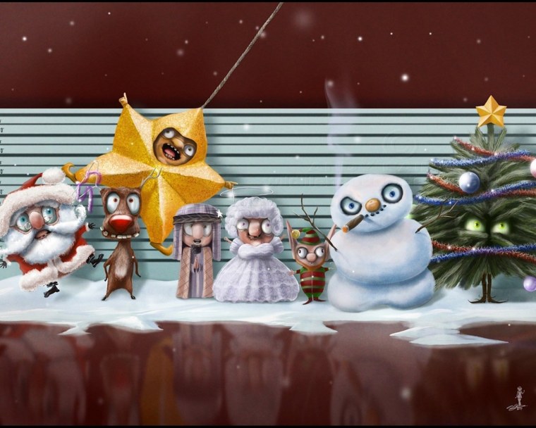 Миньоны новый год