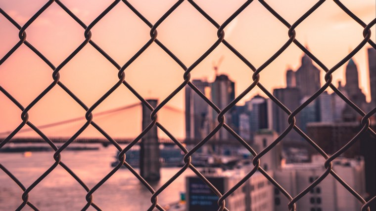 Сетчатый забор Эстетика