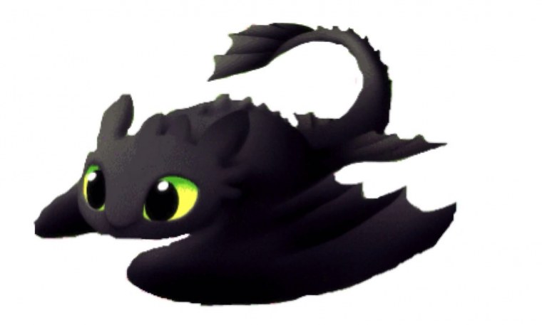 Демон ночная фурия дракон