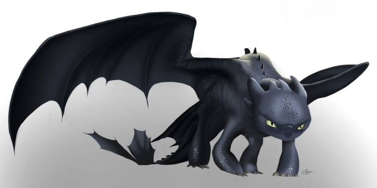 Как приручить дракона Беззубик