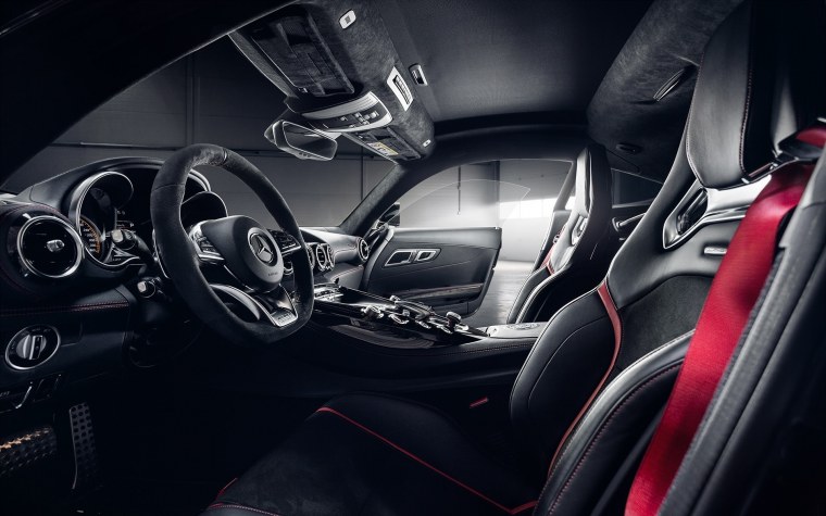 Мерседес СЛС 500 салон