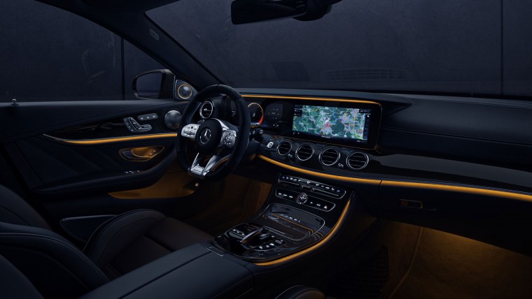 Mercedes Benz e class Coupe Interior