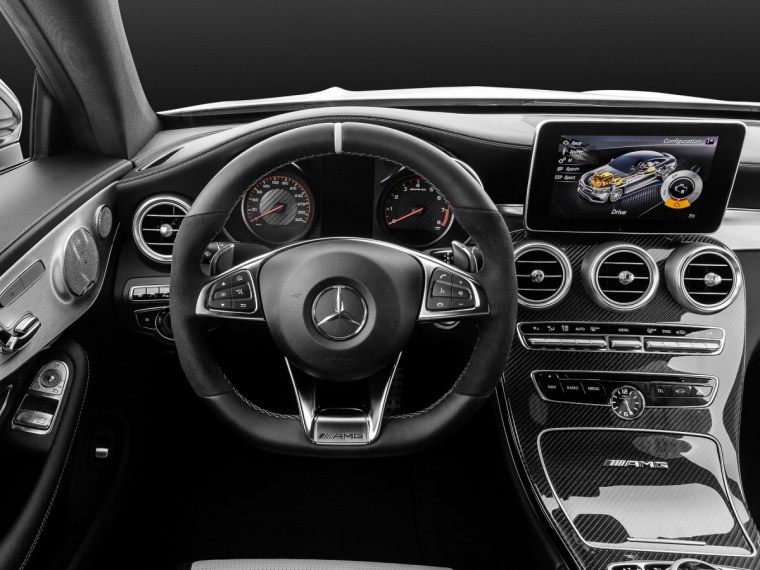 Mercedes Benz c class w204 салон бежевый