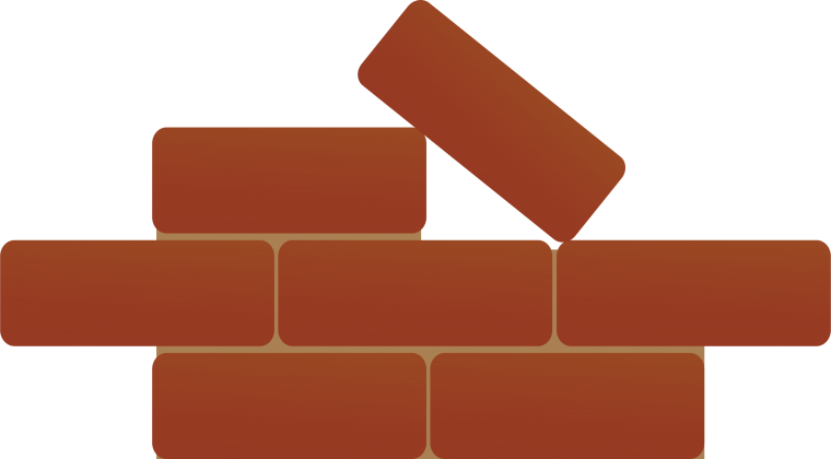 Кирпич мультяшный