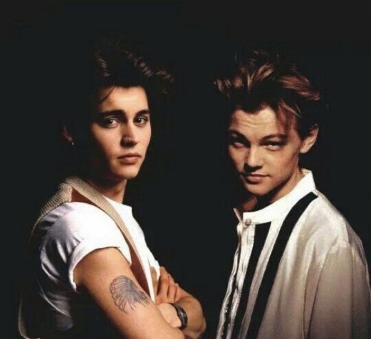 Леонардо ди Каприо в молодости