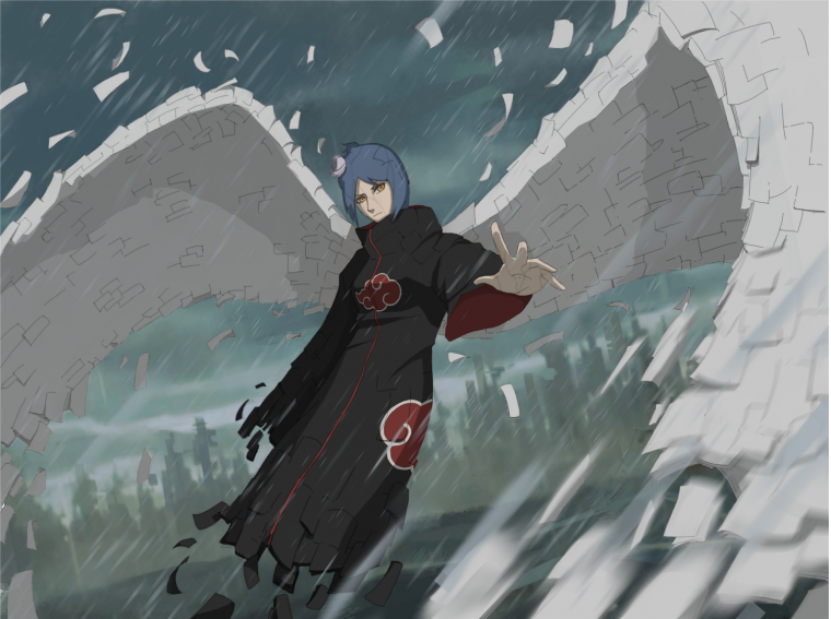 Аниме Наруто Конан