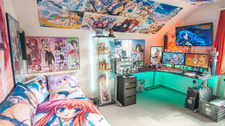 Комната в анимешном стиле