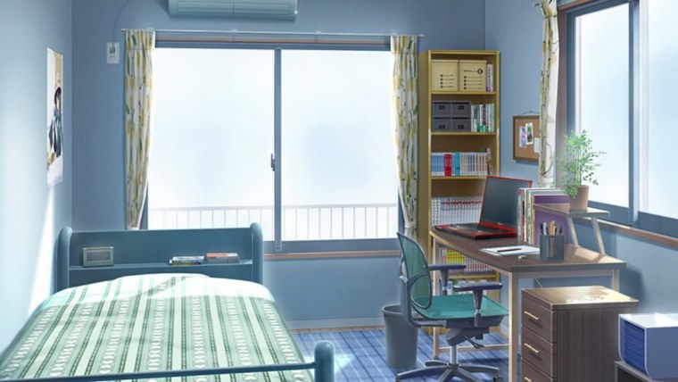 Аниме комната мальчика