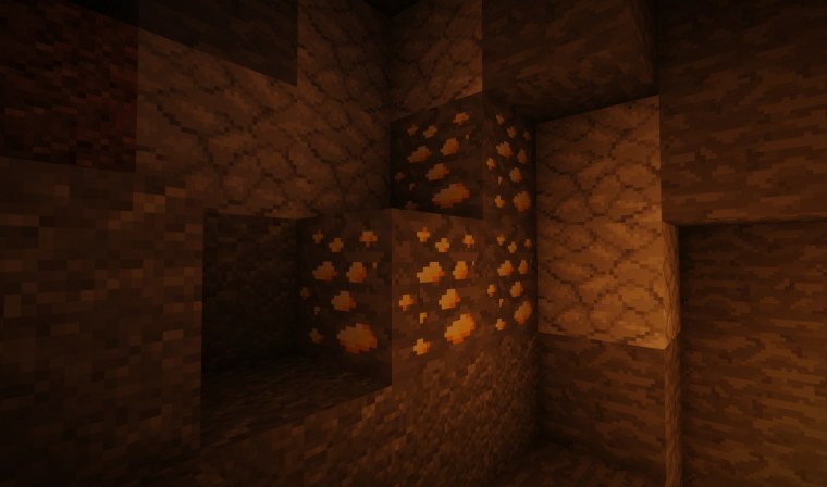 Золото в МАЙНКРАФТЕ В шахте