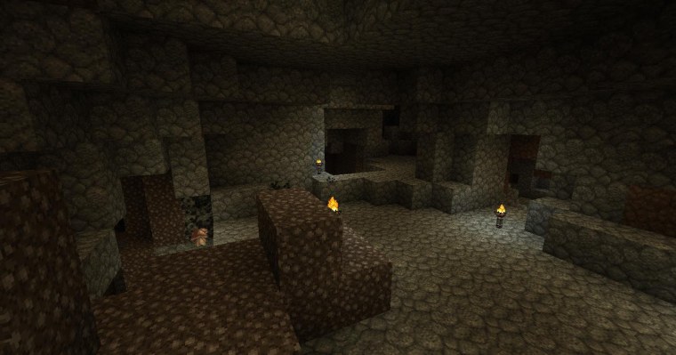 Страшная пещера в МАЙНКРАФТЕ