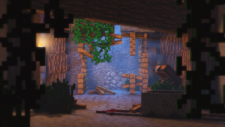 Фон майнкрафт Синема 4д