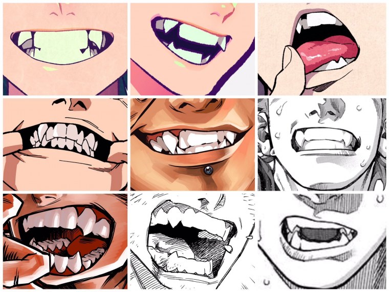 Нос для рисования аниме